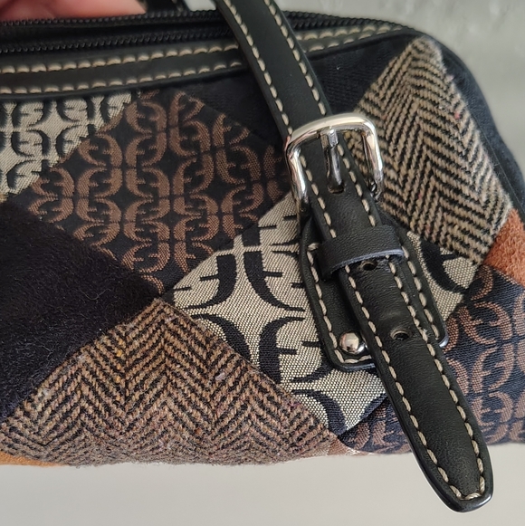 Vintage Fossil Patchwork Shoulder Bag - Picture 8 of 12